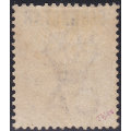 GIBRALTAR 1889 SG5 4d ORANGE-BROWN LMM CV £190(2017)