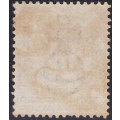BECHUANALAND 1888 SACC39 1d ON 1d LILAC and BLACK MM CV R400