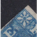 CAPE OF GOOD HOPE 1855 SACC6a 4d BLUE(WHITE PAPER) - UNUSED - CV R27000
