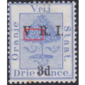 OFS 1900 SACC53a 3d ON 3d ULTRAMARINE WITH VARIETY `NO STOP AFTER V` MM CV R350