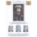 B.S.A.C / RHODESIA 1913-22 - Small written up Admiral collection, P14&P15 with shades -See all scans