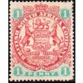 B.S.A.C/Rhodesia SG42 1d Scarlet & Emerald -  MM CV £14