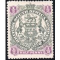 BSAC / Rhodesia : SG41 ½d Slate & Violet MNG £4.50(2017)