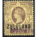 Zululand - SG5 SACC5  3d Purple/Yellow ``SPECIMEN`` MM CV R1500