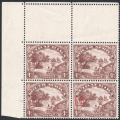 Union of SA - 1936 SACC47(var) 4d Brown(redrawn) BO4 (MONKEY IN TREE VARIETY) UNMOUNTED MINT