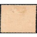 OFS - MILITARY FRANK STAMP - SACC1 - BLACK/BISTRE-YELLOW  - VFU WITH ``BARKLY WEST`` CDS