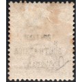 BSAC / Rhodesia 1896 SG61 3d PALE CLARET MM CV £55(2017)