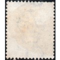 Cape of Good Hope 1879 : SACC29a : 3d on 4d Blue(WM Crown CC) FU `PENCB` for `PENCE` CV R5000