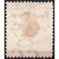 Cape of Good Hope 1868 : SACC22b : 4d on 6d Deep Lilac with ``FONR`` for ``FOUR`` -VFU -  CV R14000
