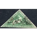 Cape of Good Hope - SACC17 1/- Bright Emerald Green - VFU - CV R25000
