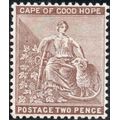 CAPE OF GOOD HOPE 1884 2d DEEP BISTRE - MM - CV R300