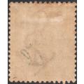 CAPE OF GOOD HOPE 1887 SACC49 : 5/- ORANGE - MM - CV R4000