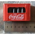 Collectable Mini Coca-Cola Crate Bottle Opener with Removable Bottles