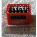 Collectable Mini Coca-Cola Crate Bottle Opener with Removable Bottles