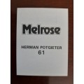 Melrose Sporting Heroes Card #61 - Herman Potgeiter