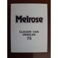 Melrose Sporting Heroes Card #75 - Claudie Van Onselen