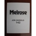 Melrose Sporting Heroes Card #142 - Jon Ekerold