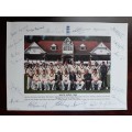 South Africa African Cricket Team Tour 1998 Players Postcard (SIGNED)
