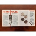Danie Craven : 50 Years/Jare Medallions (SA Mint - 1983)
