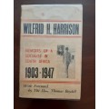 Memoirs of a Socialist in South Africa, 1903-1947 by Wilfrid H. Harrison (SIGNED)
