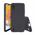 Samsung Galaxy A01 Silicon Case Full Body Thickening Design Phone Cover  Black