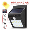 PIR Motion Sensor 20 LED Solar Light Outdoor Solar Powered LED Garden Light Waterproof
