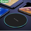 Fast Wireless Charger For Samsung Galaxy S10 S9/S9+ S8 Note 9 USB Qi Charging Pad for iPhone 11 Pro