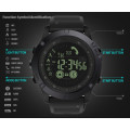 Multifunctional Digital Shock Resistant Sports Watch - Black