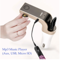 Hands Free Wireless FM Transmitter G7 Car Bluetooth AUX Bluetooth Car Kit MP3 Player SD USB LCD USB