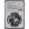 PF68 UC - 2000 SILVER PROOF R2 - OCTOPUS