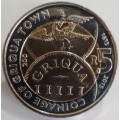 UNC 2015 GRIQUA R5 COINS