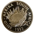 1993 SILVER UNCIRCULATED PROTEA R1 - BANKING