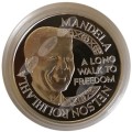 2008 Norway Silver - 1 Oz - Nelson Mandela - 90th Birthday