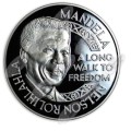 2001 Norway Silver - 1 Oz - Nelson Mandela 1993 Nobel Laureate