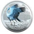 2017 Sterling Silver R10 - 1oz Silver Color Series - Blue Crane - Brand New & Sealed