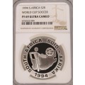 PF69 UC - 1994 Silver Proof R2 - Soccer World Cup