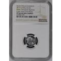 PF69 UC - 2017 Silver Proof 2½ c (Tickey) - Heart Transplant - with CPT Mintmark
