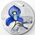 2016 Sterling Silver R5 - 1oz Silver Color Series - Blue Bearded Disa