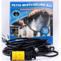 Patio Mist Cooling Kit - 10 Meter Mist Spray Kit - Easy DIY Installation