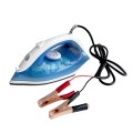 12v 150w DC Battery Powered Electric Steam Iron - Camping Iron 12 Volt Battery powered