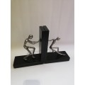 Two large metal Bookends bid for both!!!!