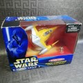 Rare vintage Star wars Episode 1 Naboo Star fighter 1998 Galoob toys