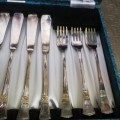 Beautiful silver plated cutlery set made in England!!!!