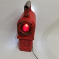 RARE SUPER COOL RAILWAY LAMP TURNED INTO LED LAMP WORKING!!!!!