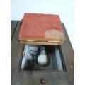 VINTAGE PIGEON WOODEN LIGHT BOX MADE IN JAPAN NOT TESTED!!!!