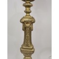 109Cm LARGE STUNNING HIGHLY DETAILED BRASS LAMP WORKING!!!!!!