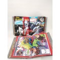 MARVEL FIGURINES COLLECTION BOOKs 1 TO 31 IN BOTH FOLDERS BID FOR ALL!!!!
