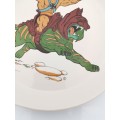RARE 1980S MASTERS OF THE UNIVERSE PORCELAIN PLATE!!!!