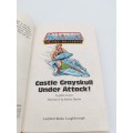 VINTAGE MASTERS OF THE UNIVERSE CASTLE GREY SKULL UNDER ATTACK BOOK!!