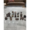 Collection of miniature display pieces bid for all!!!